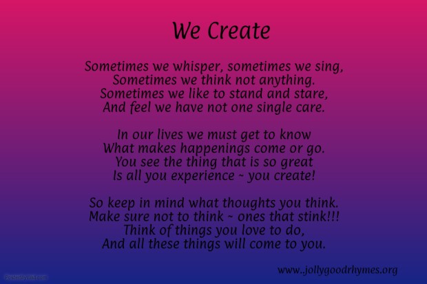 We Create