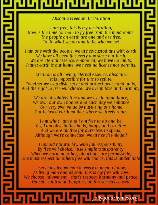 Absolute Freedom Declaration